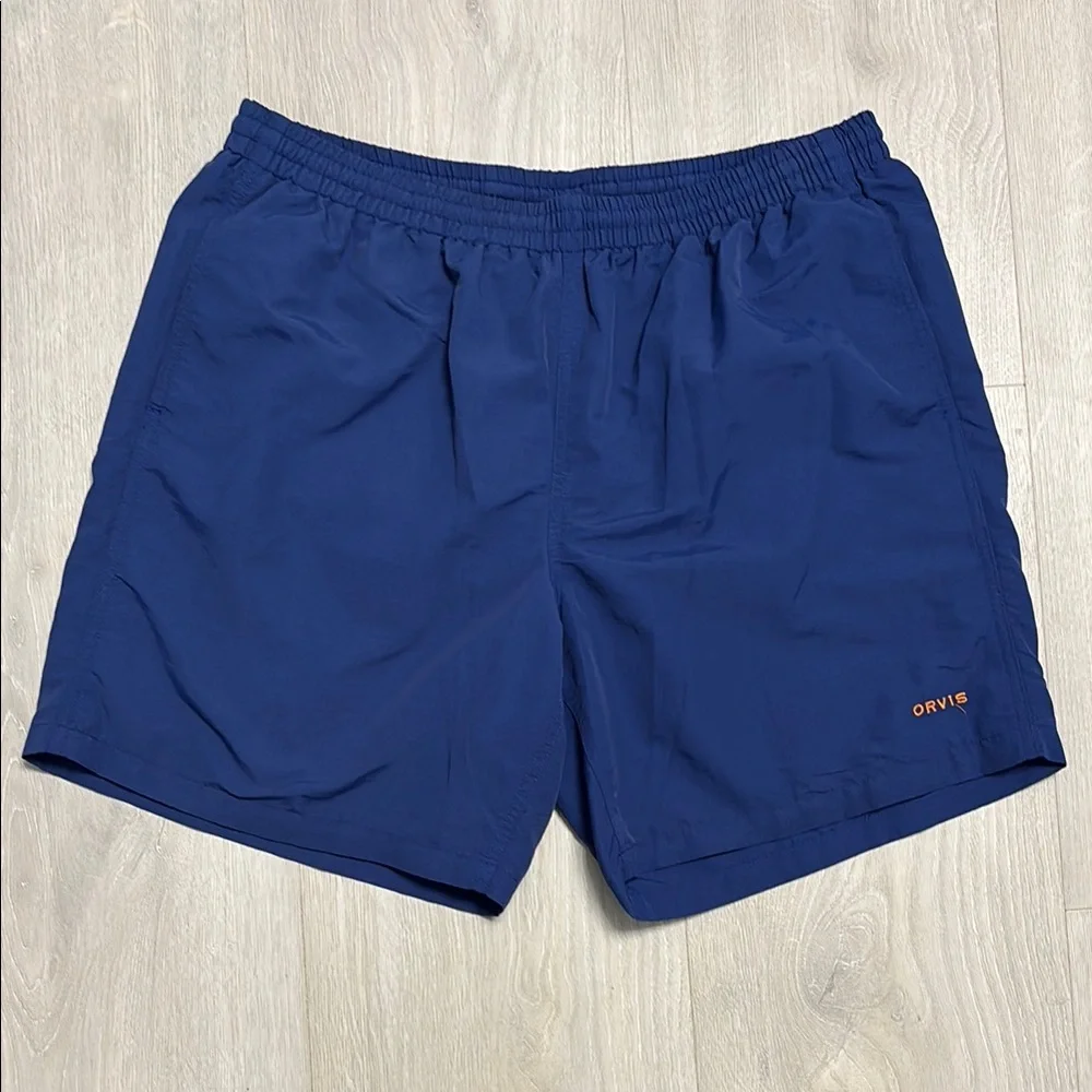 🔥BUNDLESALE Mens L Orvis Swim Trunks Bathing Swim Suit